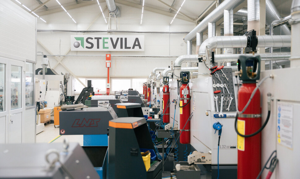 Marijampolėje augina būsimus inžinierius: UAB &bdquo;Stevila&ldquo; pameistrius ruo&scaron;ia modernioje gamykloje