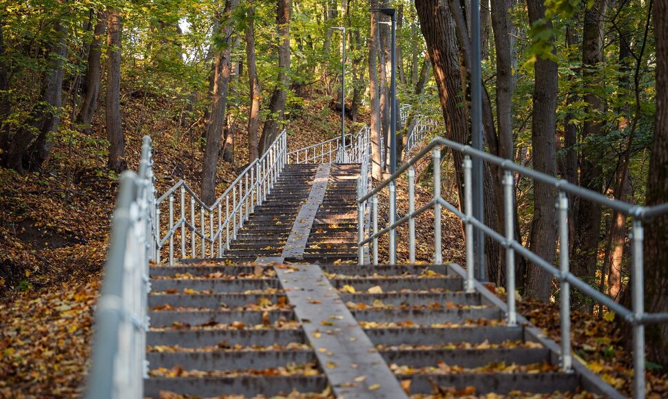 Atnaujinami Kauno laiptai – patogesnės jungtys ir naujas žvilgsnis į miestą