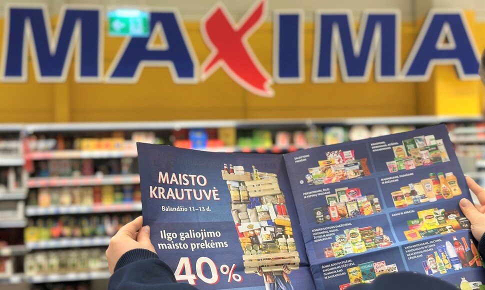 Maisto krautuvė „Maximoje“