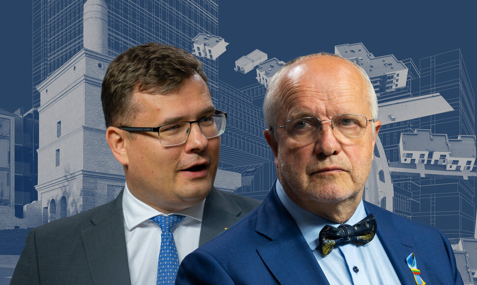 Juozas Olekas ir Laurynas Kasčiūnas