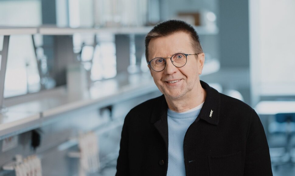 VU Gyvybės mokslų centro profesorius Virginijus &Scaron;ik&scaron;nys. VU nuotrauka