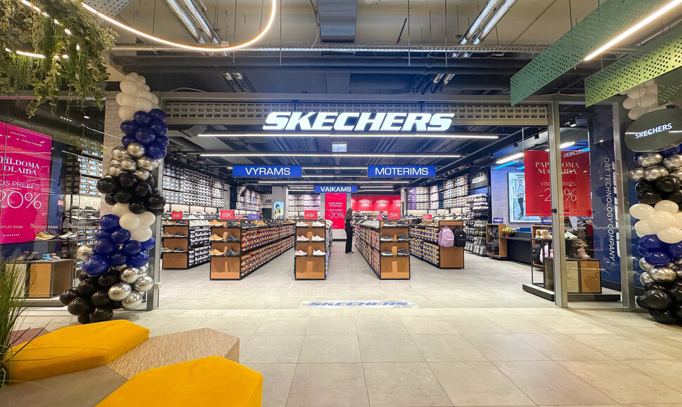 &bdquo;Outlet Park&ldquo; atvėrė &bdquo;Skechers&ldquo; outlet parduotuvę: joje &ndash; tūkstančiai stilingų, komforti&scaron;kų ir inovatyvių avalynės modelių itin patraukliomis kainomis 