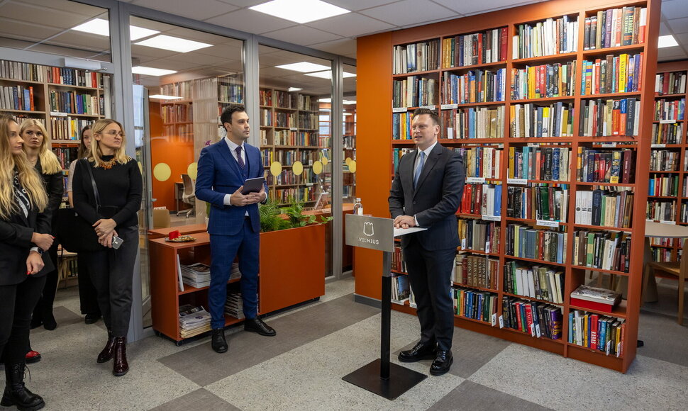 &Scaron;e&scaron;kinės biblioteka persikėlė: naujos erdvės skaitymui, mokymuisi, renginiams  