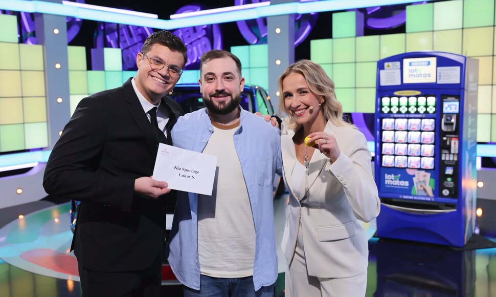 Dviguba sėkmė: tą pačią dieną „Teleloto“ žaidėjas laimėjo ir studijoje, ir namuose