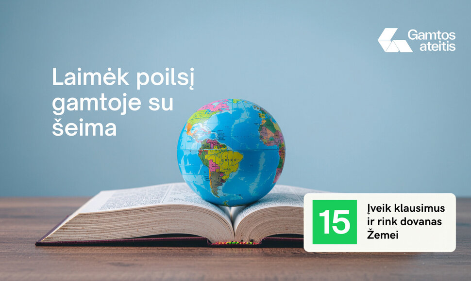 Konkursas: „Kiek žinai apie Žemę?“