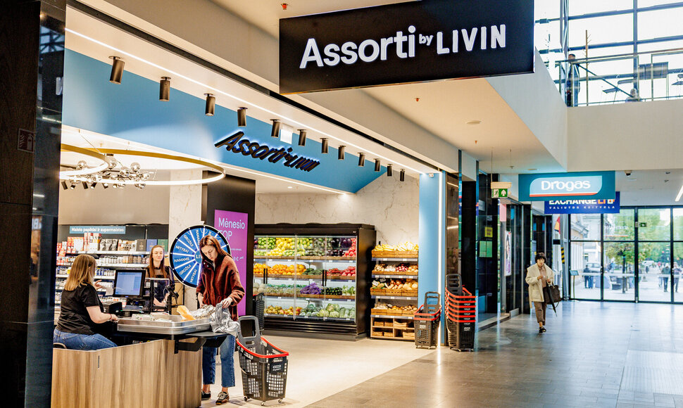 Kauno &bdquo;Akropolyje&ldquo; atidaryta pirmoji naujausios koncepcijos &bdquo;Assorti by Livin&ldquo; parduotuvė