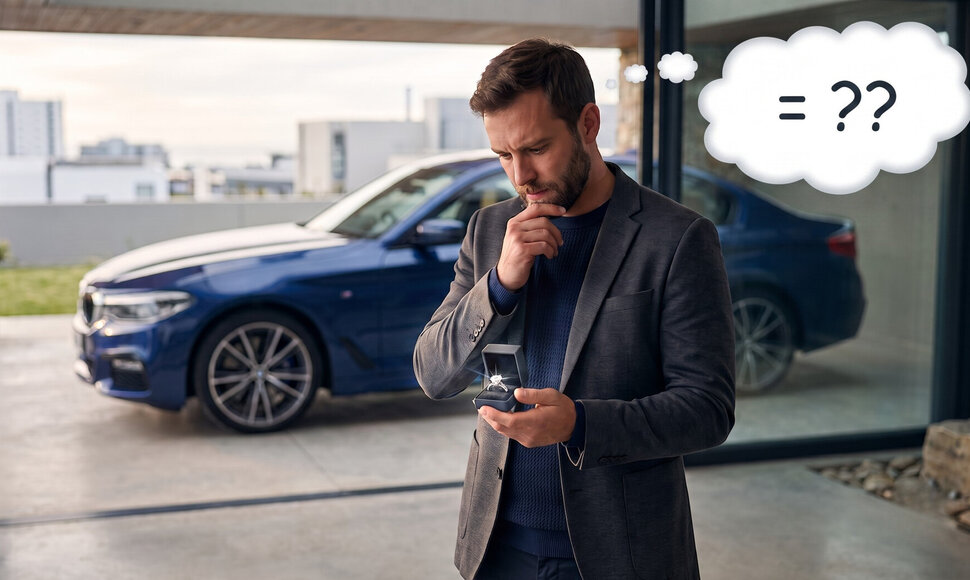 Ne automobilis ir ne būstas: kodėl sužadėtuvių žiedas vyrams tampa sunkiausiu pasirinkimu?