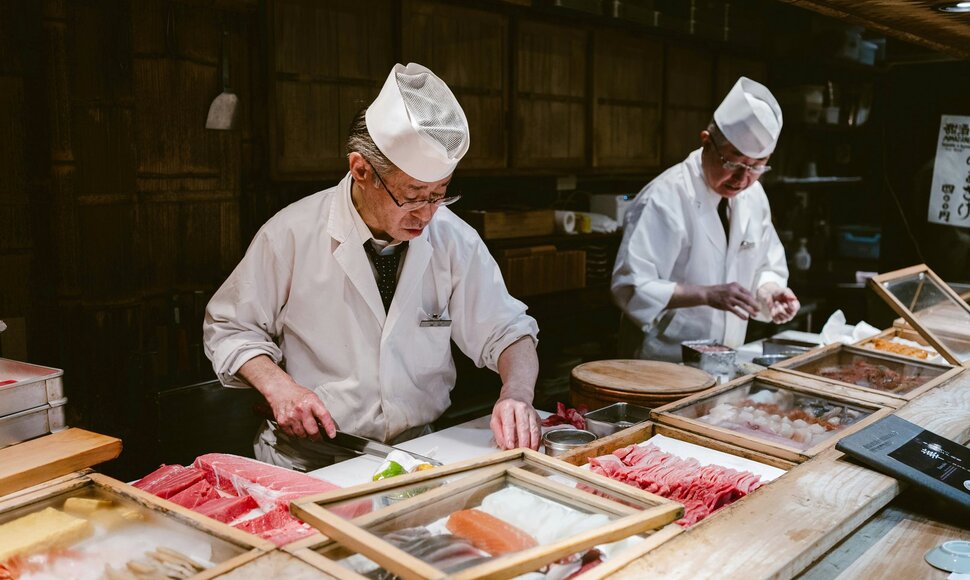 Japonų virtuvės meistrai