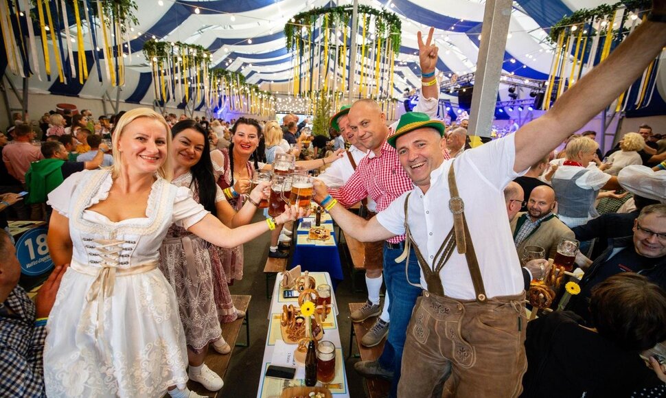 Kauno &bdquo;Oktoberfestas&ldquo; &scaron;iemet &ndash; dvigubai didesnis: tokios palapinės dar nesatę matę