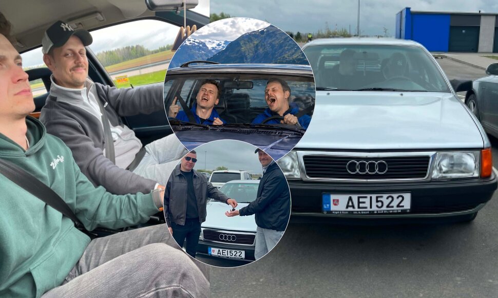 „Vyrų ekspedicijos“ automobilis /M1 nuotr.