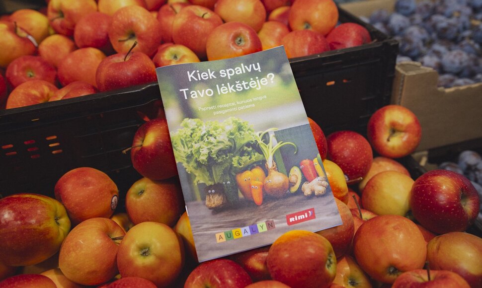 „Rimi“ ir „Augalyn“ pristato leidinį šeimoms: kviečia daugiau spalvų į kasdienę lėkštę