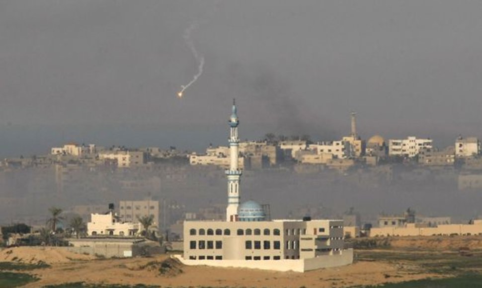 Atakuojamas Gazos ruožas