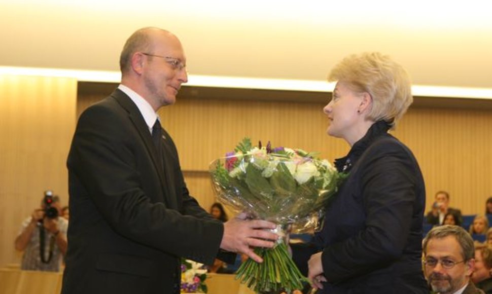 Arūnas Valinskas ir Dalia Grybauskaitė