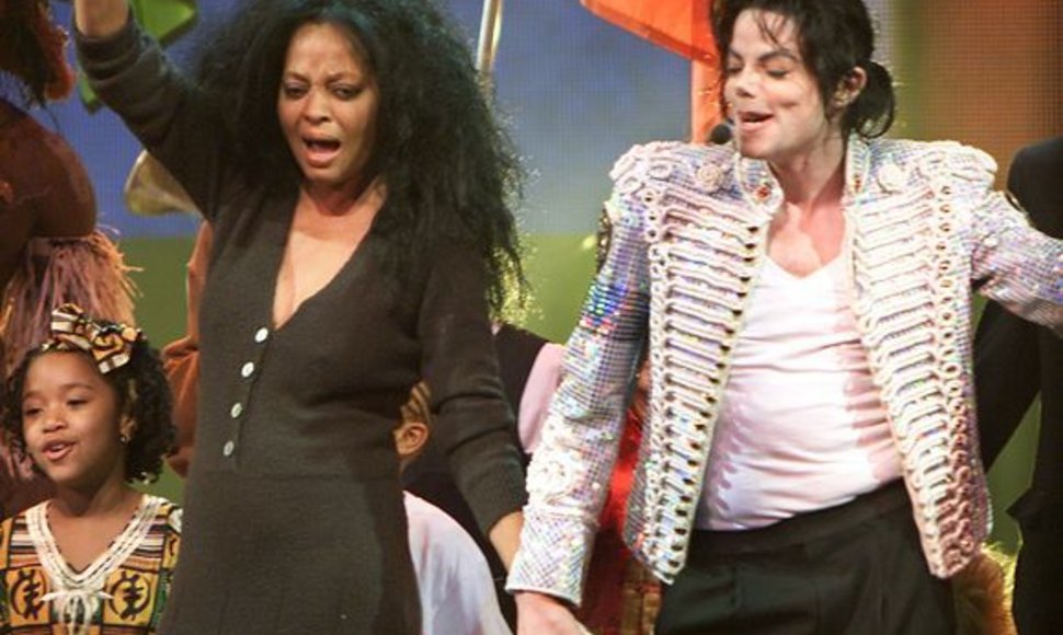 Michaelas Jacksonas ir Diana Ross