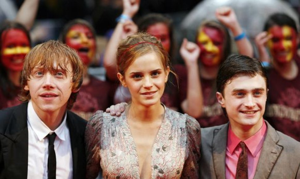 Rupertas Grintas, Emma Watson, Danielis Radcliffe`as