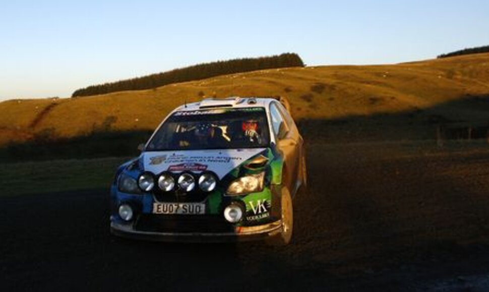 Italas Valentino Rossis vairuoja &bdquo;Ford Focus&ldquo;