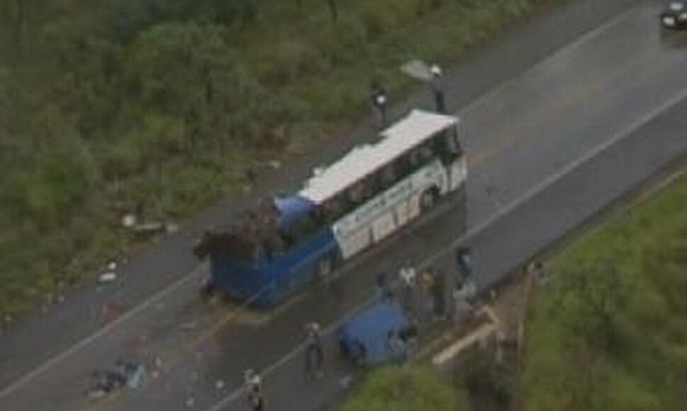 Autobuso avarija Brazilijoje