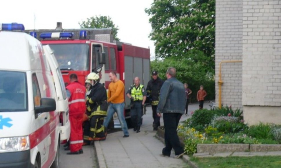 Ukmergės policija išgelbėjo vyriškį