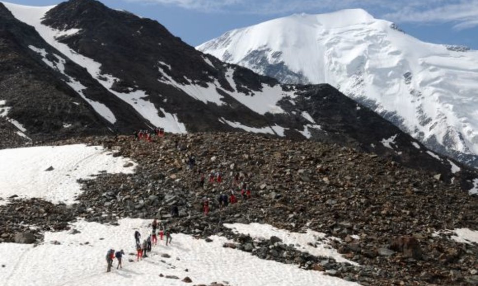 Kopimas į Monblaną (Mont Blanc)