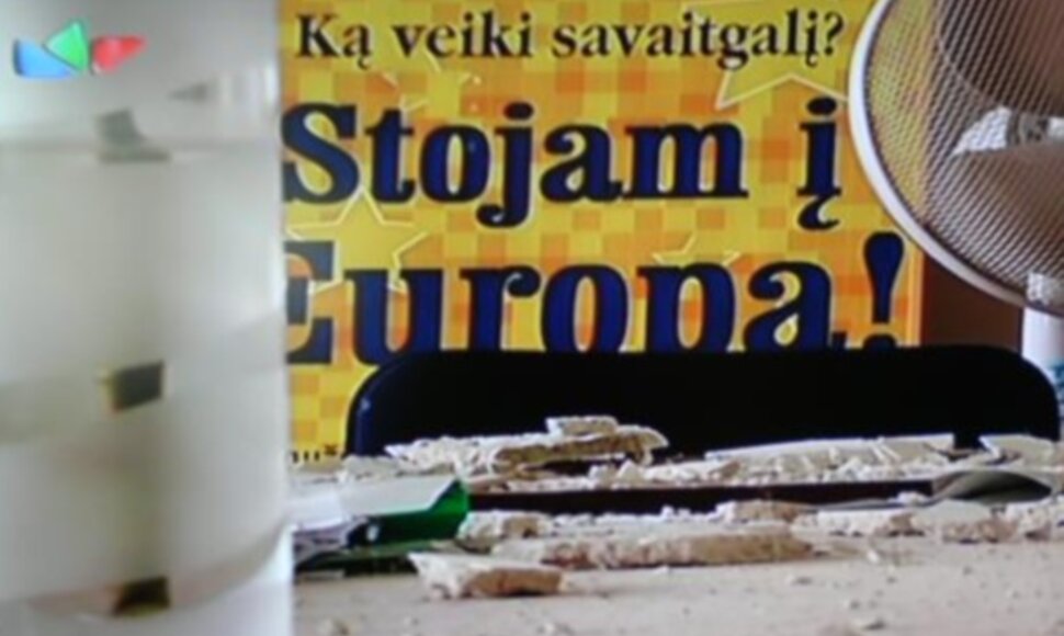 URM įgriuvo lubos