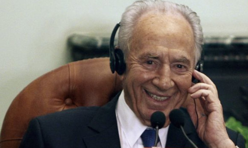 Shimonas Peresas, Izraelio prezidentas
