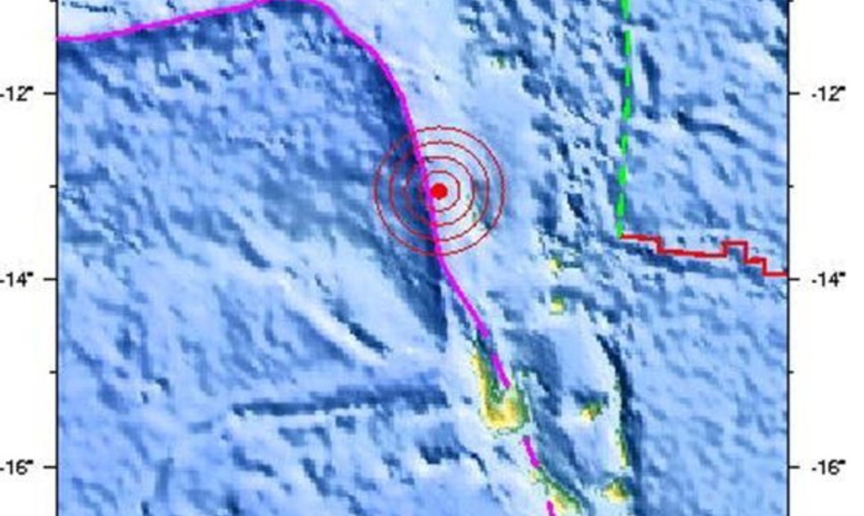 Žemės drebėjimas Vanuatu salyne