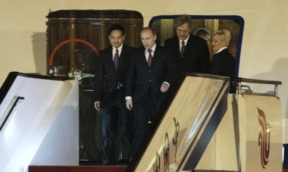 V.Putinas atvyko į Pekiną