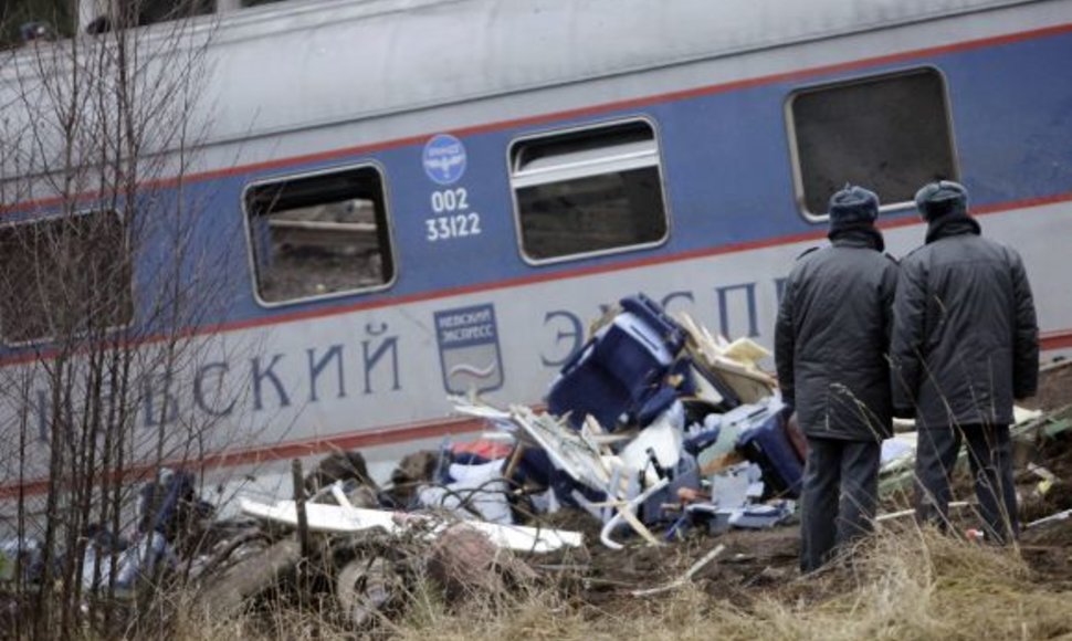 Traukinio Maskva – Peterburgas avarija
