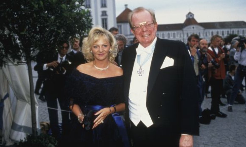 Friedrichas-Karlas Flickas su žmona Ingrid