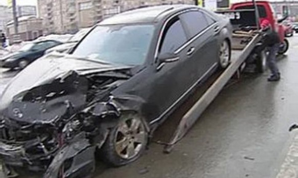 Mercedes po avarijos