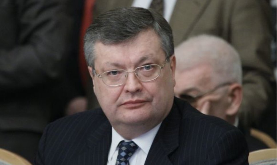 Ukrainos Užsienio reikalų ministras Konstiantynas Hryščenka