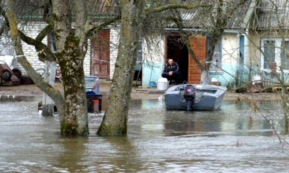 Potvynis Rusnėje