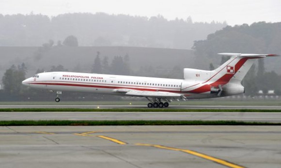 Lenkijos prezidento Lecho Kaczynskio lėktuvas