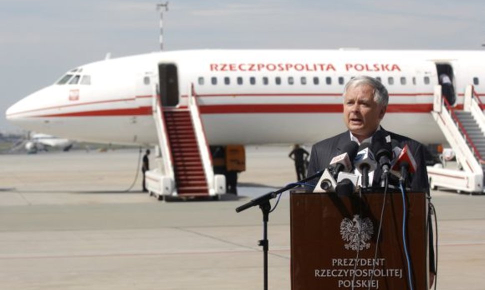 Lenkijos prezidento Lecho Kaczynskio lėktuvas