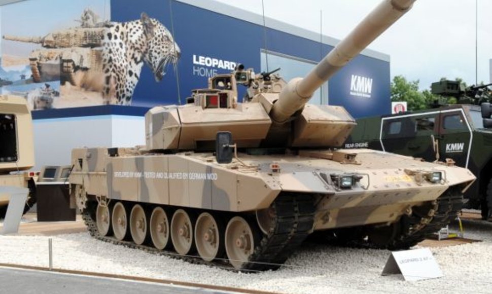 Tankas Leopard 2 A7