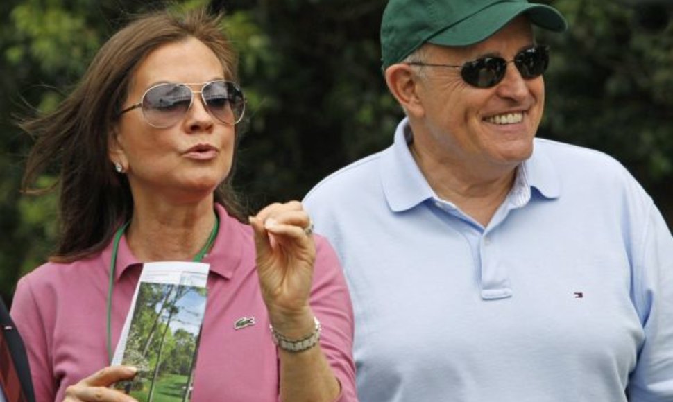 Rudy Giulianis su žmona Judith