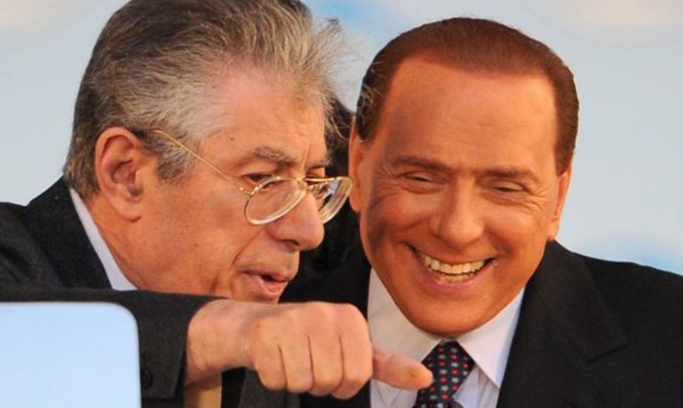 U.Bossis ir S.Berlusconis