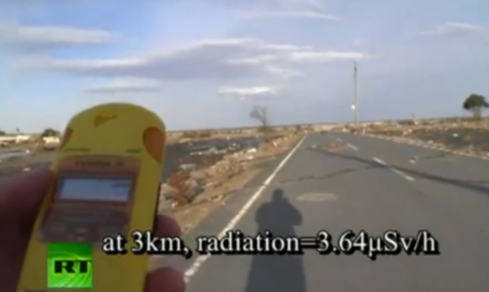 Japonijos žurnalistas atliko eksperimentą prie Fukušimos-1 elektrinės 