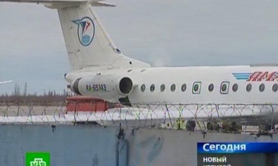Gesinamas lėktuvas Tu-134