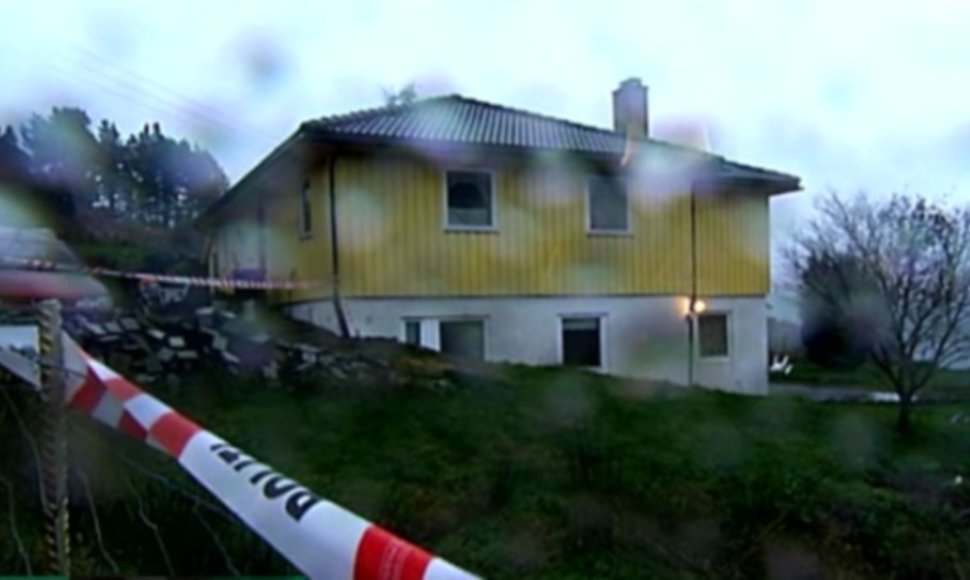 Norvegija, Sund komuna, namas, kuriame rasta mirusi lietuvaitė