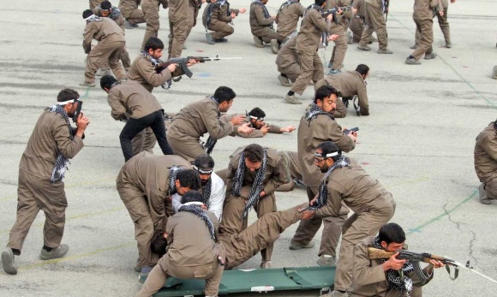 Teherano milicijos pajėgos