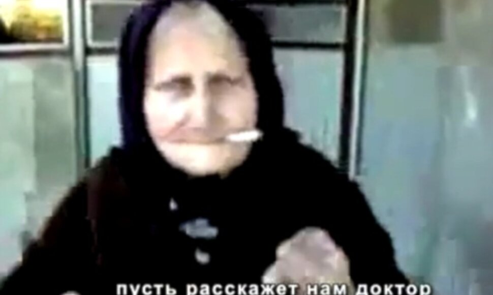 Kadras iš satyrinės dainos apie Vladimirą Putiną