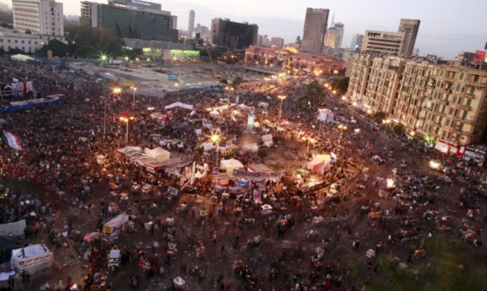 Demonstracija Tahriro aikštėje