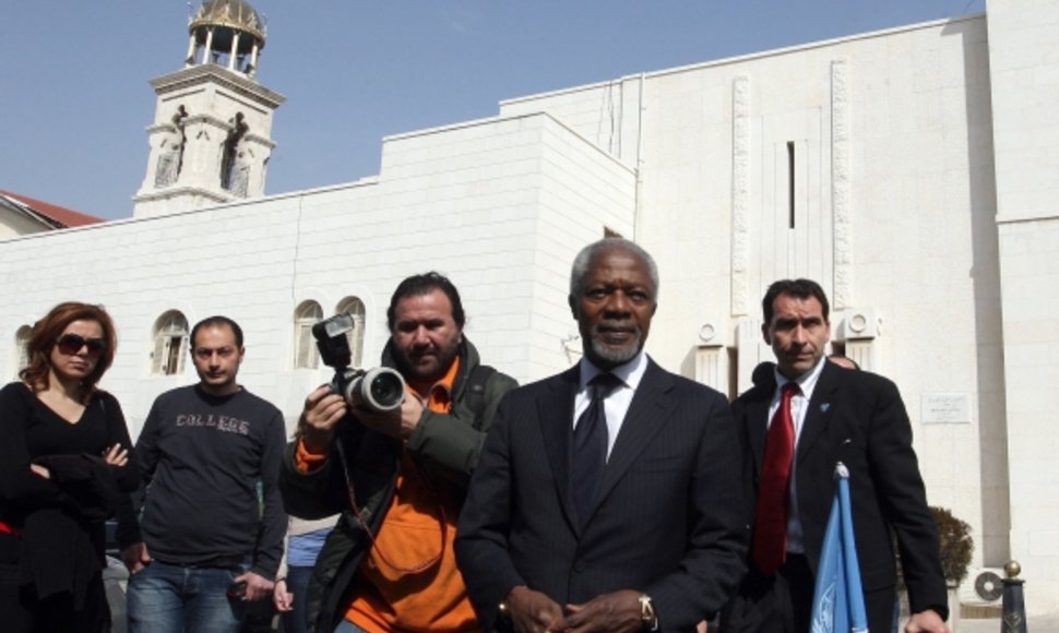 Kofi Annanas Sirijoje