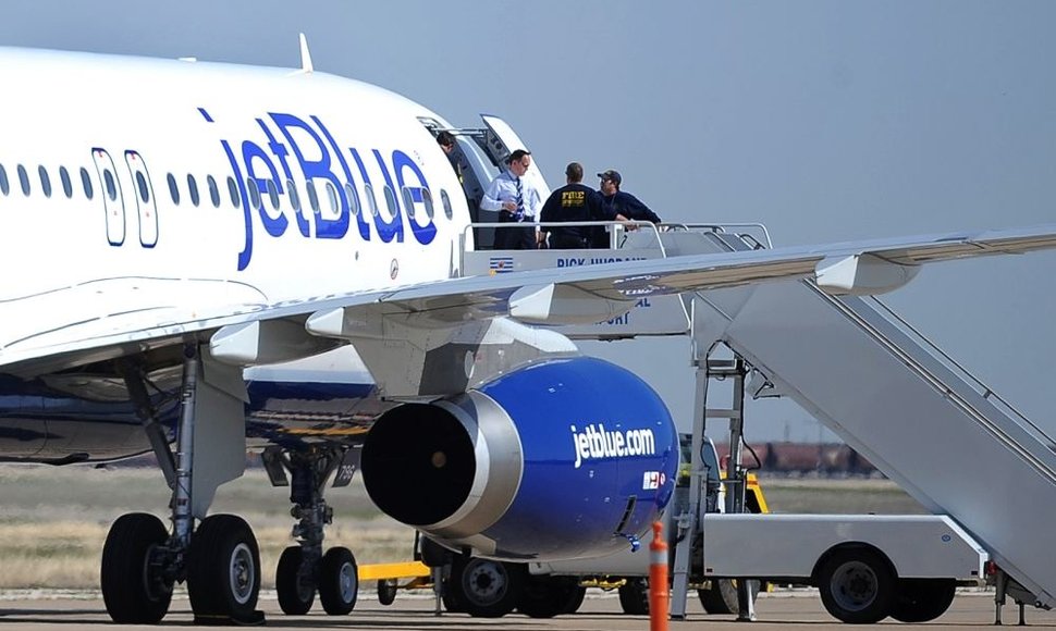 „JetBlue“ lėktuvas Amarilo oro uoste