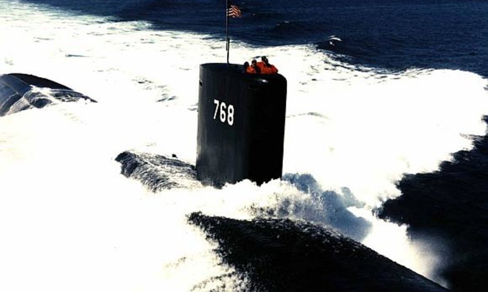 JAV atominis povandeninis laivas „USS Hartford“