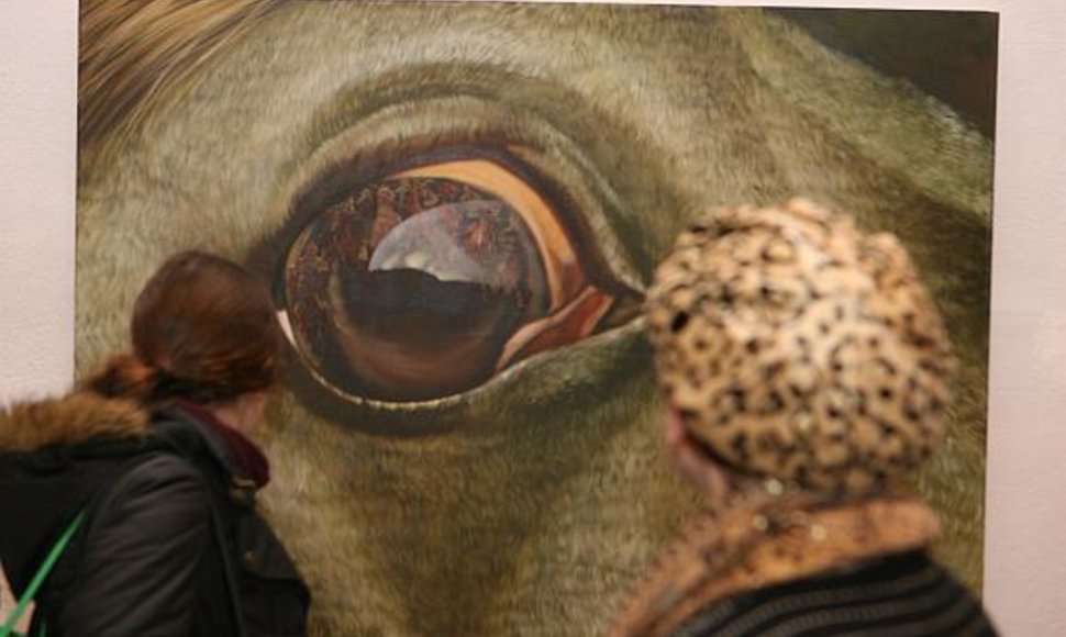 Tapytojo P.Griušio paveikslas „Žirgo žvilgsnis“ atnešė jam sėkmę vasarį vykusiame konkurse-parodoje „Geriausias 2008 metų kūrinys“.