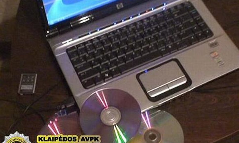 Patikrinę klaipėdiečio kompiuterį pareigūnai aptiko pornografinės medžiagos.