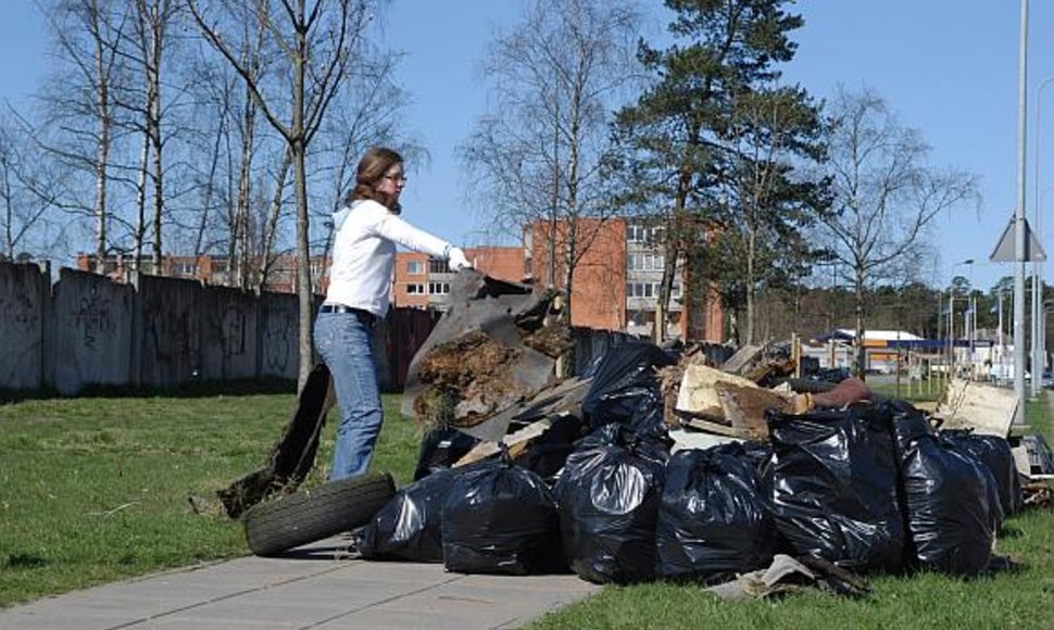 Klaipėdoje akcijoje „Darom'09“ dalyvavo per 1700 aktyvių klaipėdiečių.