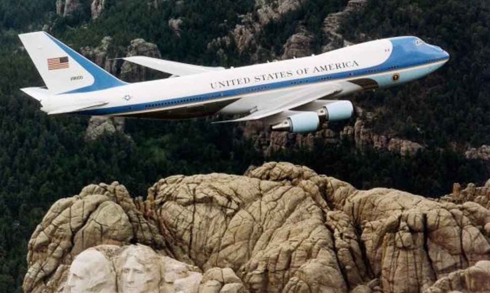 JAV prezidento lėktuvas „Boeing 747“